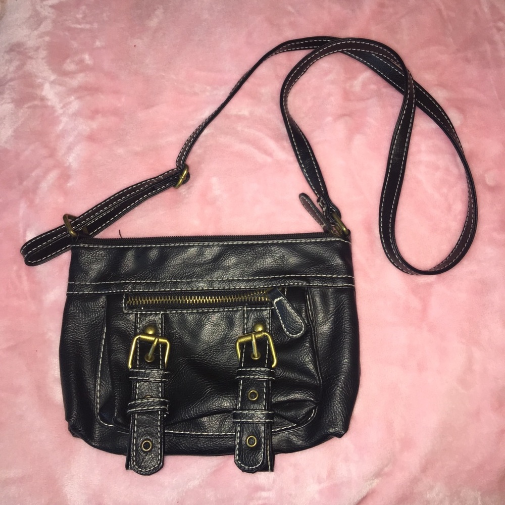 Small Black Cross-body Bag